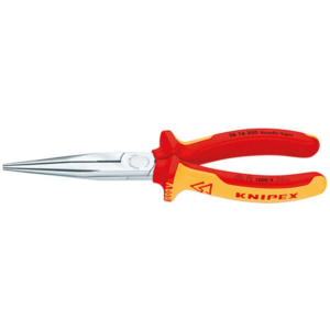 KNIPEX — Insulated Snipe Nose Side Cutting Plier 26 16 200 SB