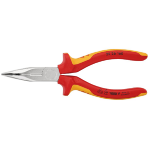 KNIPEX — Insulated Snipe Nose Side Cutting Plier 25 26 160