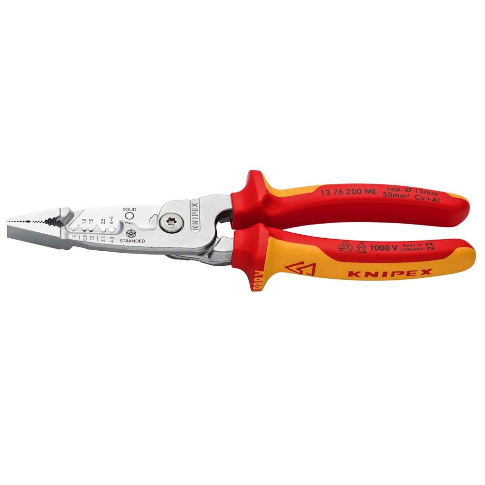 KNIPEX — Insulated Multi-Purpose Wirestripper 13 76 200 ME