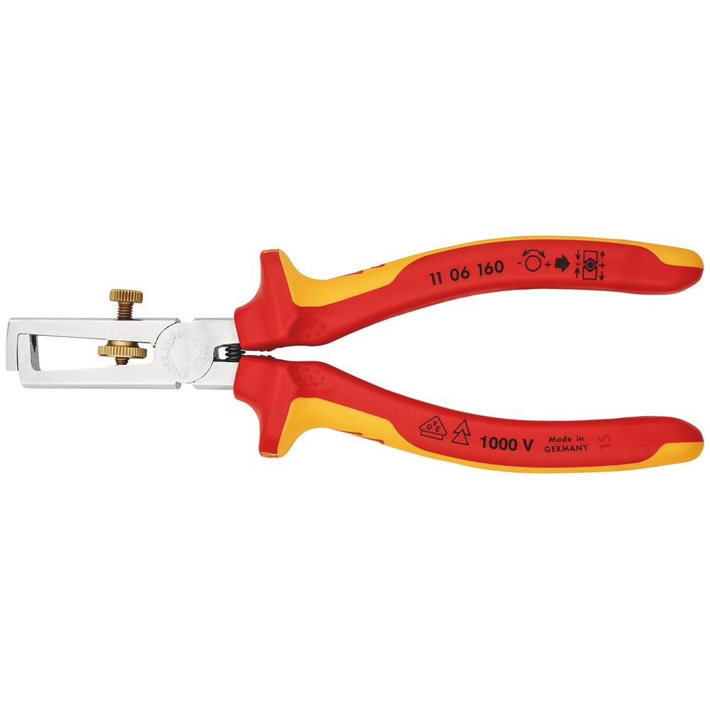 KNIPEX — Insulated Insulation Stripper 11 06 160 SB