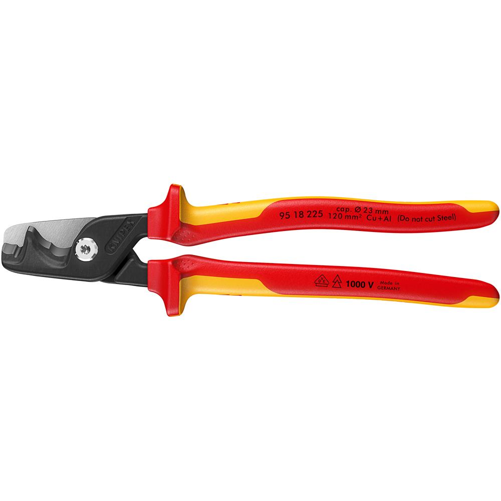 KNIPEX — Insulated Cable Shear 95 18 225 SB