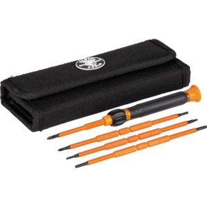 KLEIN TOOLS — Insulated Screwdriver Set 32584INSR (7-Piece)