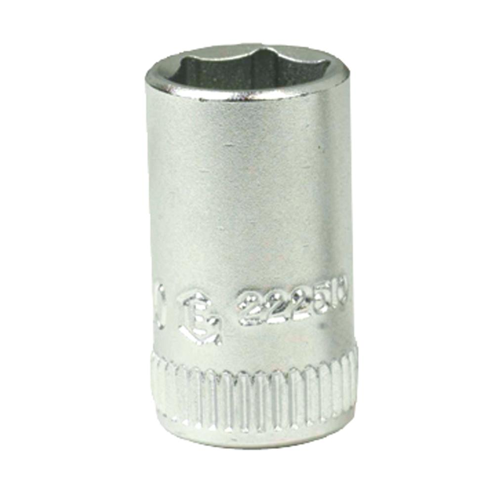 Genius — Hand Socket 1/4" Drive 6-Point (8–14mm)