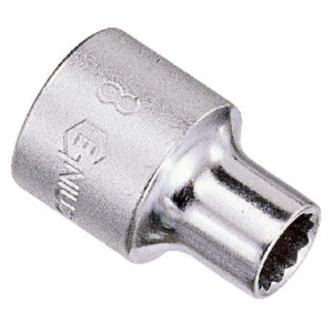 Genius — Hand Socket 3/8″ Drive 6-Point (6–14mm)