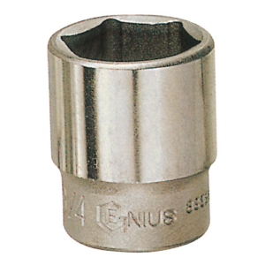 Genius — Hand Socket 1″ Drive 6-Point Metric (27–75mm)