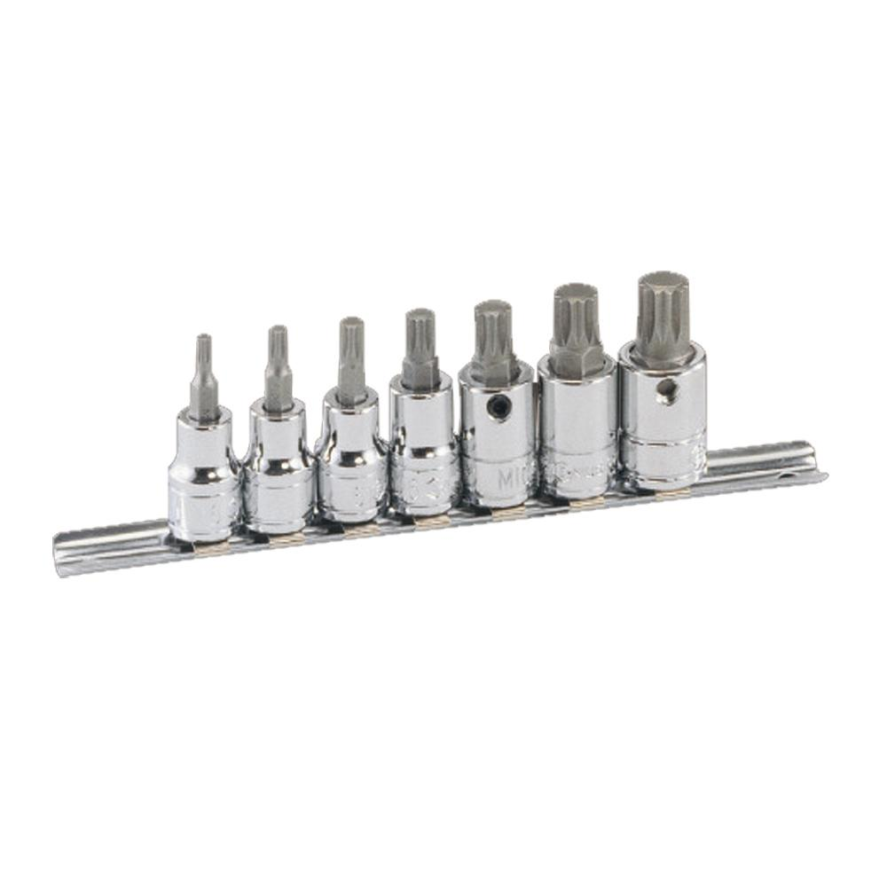 Genius — Torx Bit Socket Set 12PT BS-307M