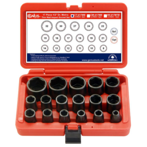 Genius — Impact Socket Set CT-417MB