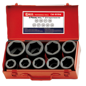 Genius — Impact Socket Set CM-809M