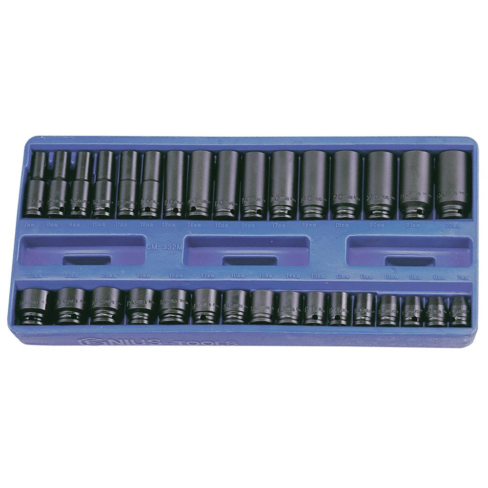 Genius — Impact Socket Set CM-332M