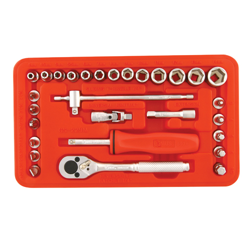 Genius — Hand Socket Set GS-229M