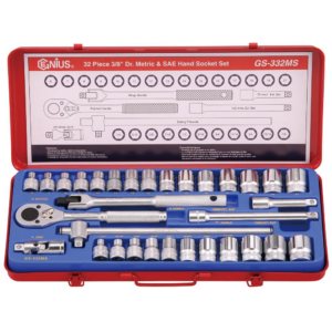Genius — Hand Socket Set GS-332MS