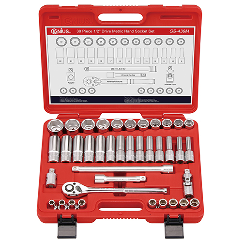 Genius — Hand Socket Set GS-439M