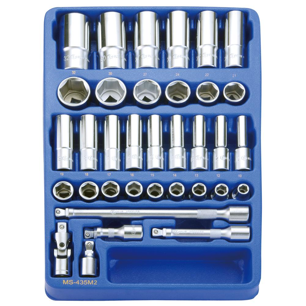Genius — Hand Socket Set MS-435M2