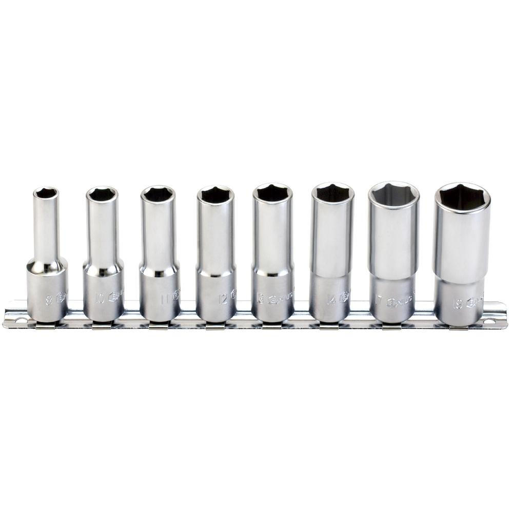 Genius — Deep Hand Socket Set GD-308M