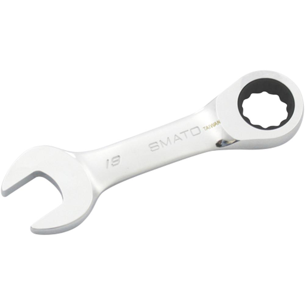SMATO — Ratcheting Combination Wrench Stubby