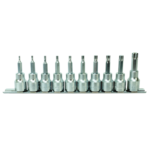 [EIGHT] — Torx Bit Socket Set 10pcs 1/2 21XSB-S10