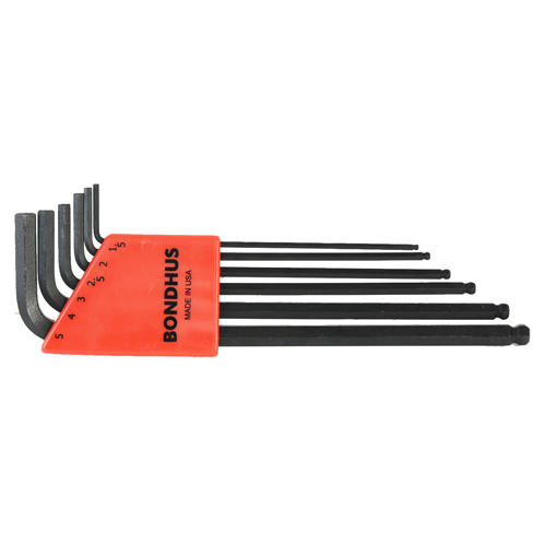 BONDHUS — Ball End Hex L-Key Set