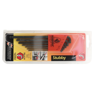 BONDHUS — Excellent Ball End Hex L-Key Set Stubby