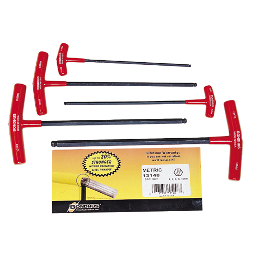 BONDHUS — Ball Hex T-Key Set