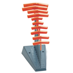 BONDHUS — Ball End Hex T-Key Set (Stand Type)