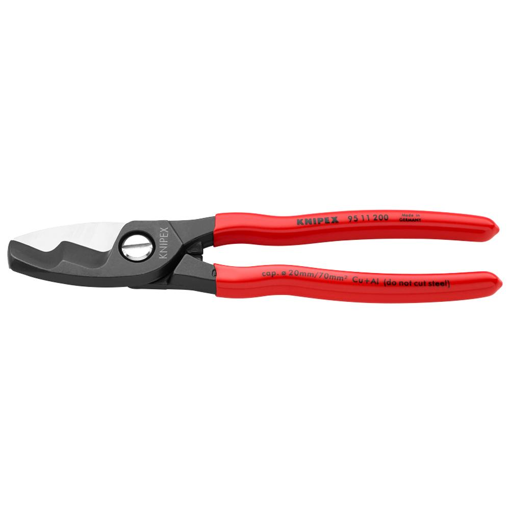 KNIPEX — Cable Shear 95 11 200 SB (Twin Blade)
