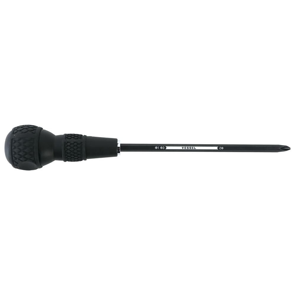 VESSEL — Ball Grip Reversible Screwdriver (123 Combo Bit)