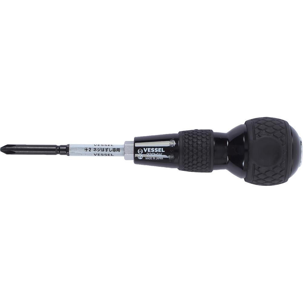 VESSEL — Ball Grip Go-Thru Screwdriver