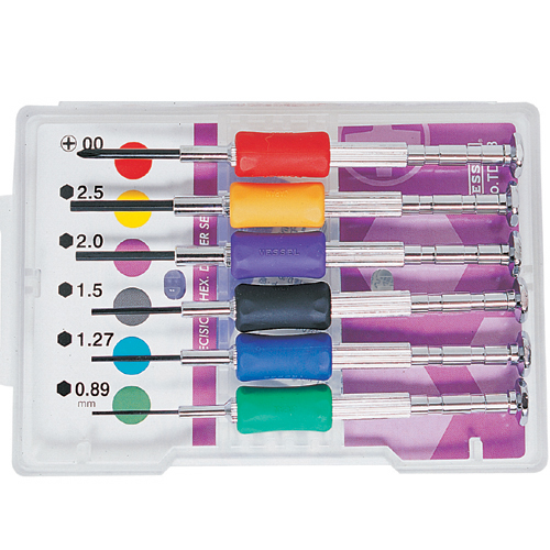 VESSEL — Precision Hex Screwdriver Set (TD-58)