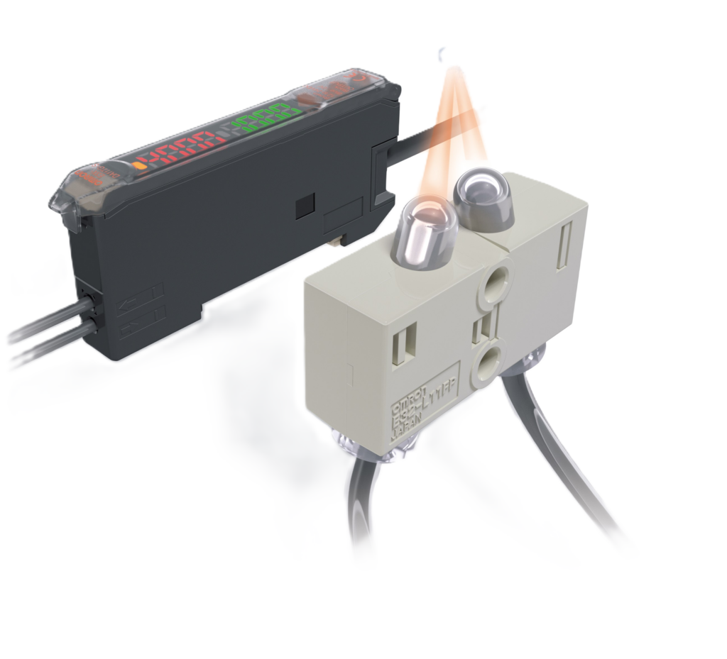 [OMRON] — E32-L12FS Wet Process Fiber Sensor Head (SUS316L, IP67 70°C, Long Distance)