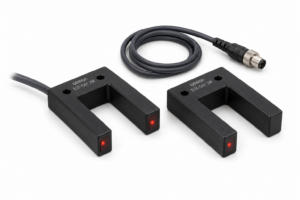 [OMRON] — E3Z-G Grooved-type Through-beam Photoelectric Sensor (1-axis / 2-axis, NPN/PNP)