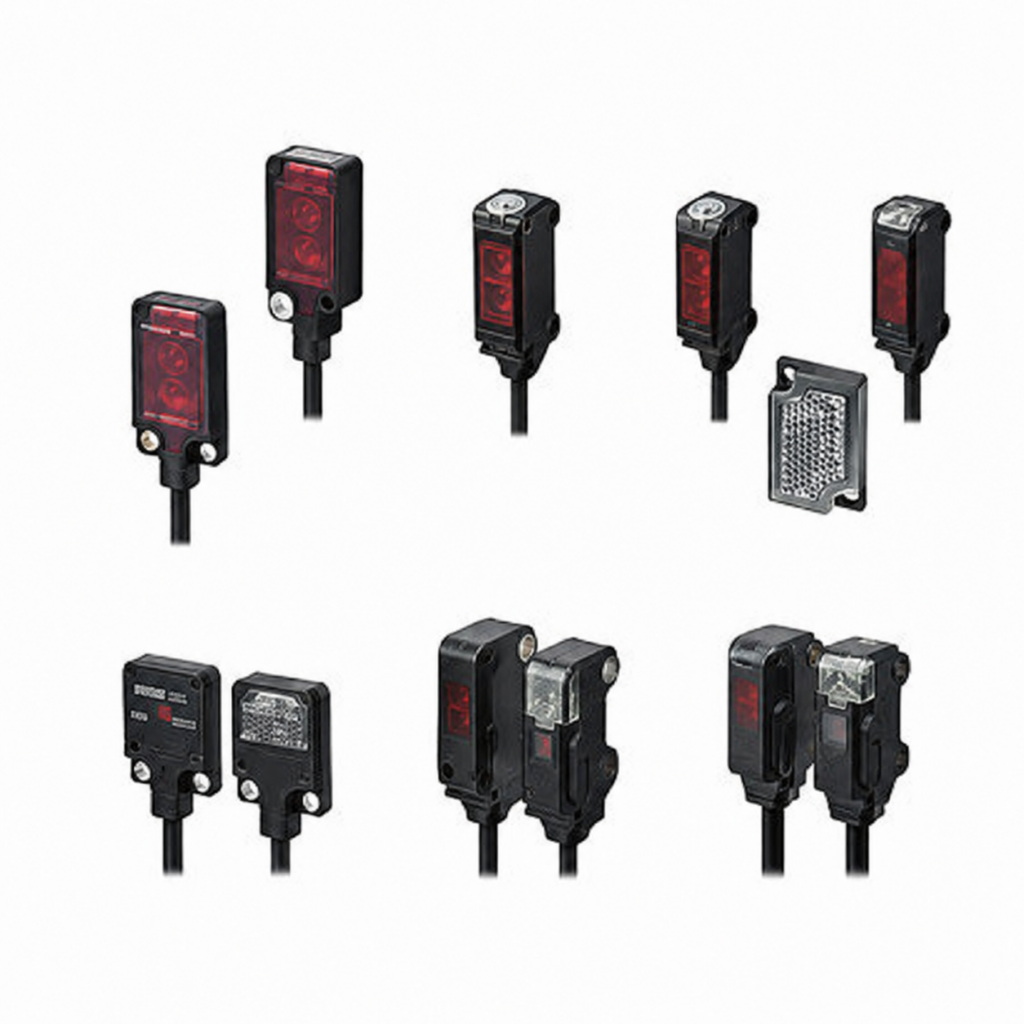 [OMRON] — E3T-UL M2-mounting Side-view Through-beam Ultracompact Sensor (2m/1m/300mm, Red light, NPN/PNP, UL Certified)
