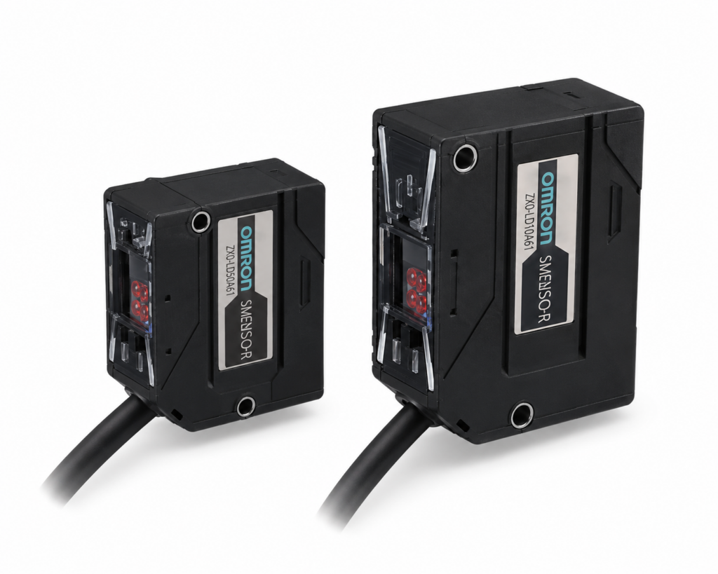 [OMRON] — ZX0-LD600A CMOS Laser Sensor with Built-in Amplifier (600 mm, NPN/PNP)
