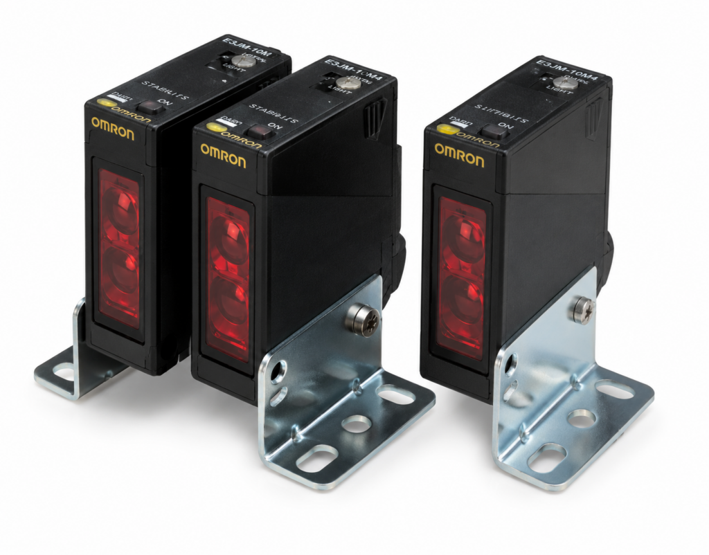 [OMRON] — E3JM Through-beam Photoelectric Sensor (10m, Relay, Terminal Block, PF1/2/PG13.5/NPT)