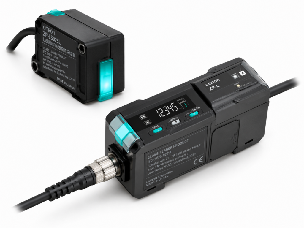 [OMRON] — ZP-L Laser Displacement Sensor IO-Link Amplifier Unit (COM3, NPN/PNP switching)