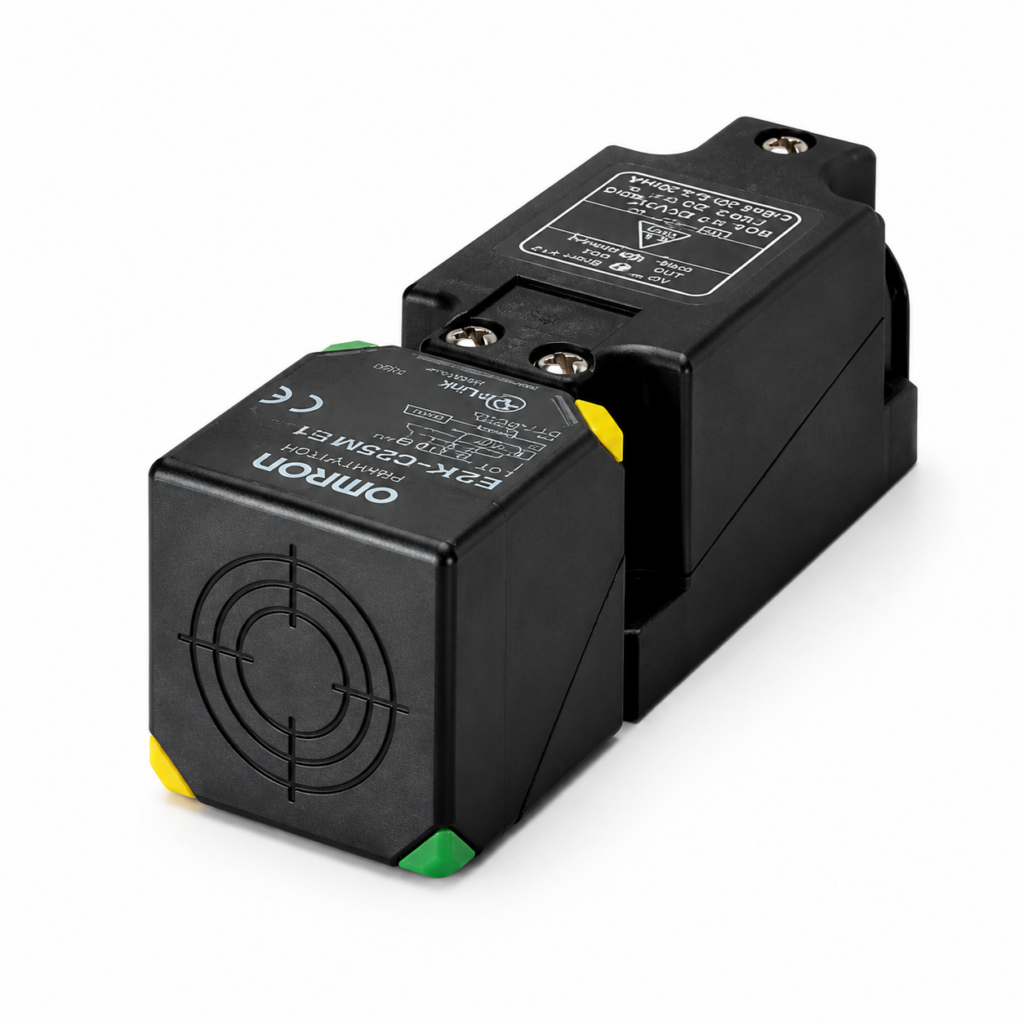[OMRON] — E2Q6 Rectangular Proximity Sensor (Shielded 20mm / Unshielded 30mm, NPN/PNP, NO+NC)