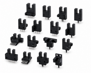 [OMRON] — EE-SX47 / EE-SX67 Slot-type Photomicrosensor (5mm Slot, NPN/PNP, 8 Shapes, Connector/Pre-wired)