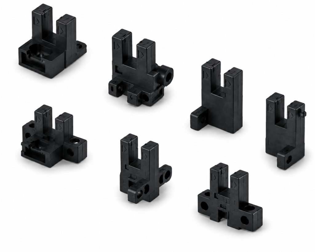 [OMRON] — EE-SX97 Slot-type Photomicrosensor Built-in Connector (5mm Slot, NPN/PNP, 7 Shapes)