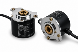 [OMRON] — E6H-C Hollow-shaft Rotary Encoder (Line-driver output, 5~12 VDC, 300~3600P/R)