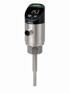 [OMRON] — E8FC IoT Flow Sensor (Flow Rate + Temperature, IO-Link, PNP/NPN, COM2/COM3)
