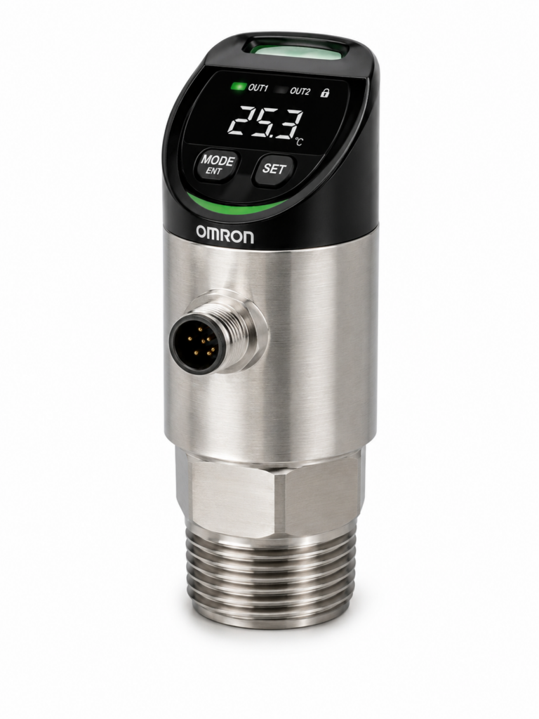 [OMRON] — E8PC IoT Pressure Sensor (Pressure + Temperature, IO-Link, -0.1~+40MPa)
