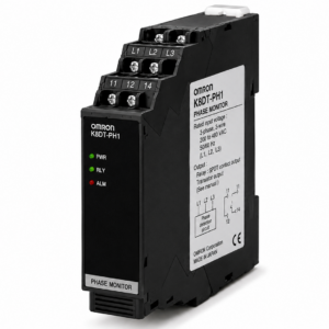 [OMRON] — K8DT-PH Phase-sequence Phase-loss Relay (3-phase 200~480VAC, Relay/Transistor)