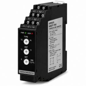 [OMRON] — K8DT-TH Temperature Monitoring Relay (Thermocouple/Pt, 0~999°C, Relay/Transistor)