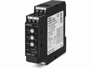 [OMRON] — K8AK-AS Single-phase Current Relay (Overcurrent/Undercurrent, 2mA~200A AC/DC)