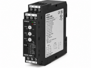 [OMRON] — K8AK-AW Single-phase Overcurrent/Undercurrent Relay (Simultaneous, 2mA~200A AC/DC)