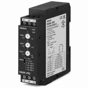 [OMRON] — K8AK-VS Single-phase Voltage Relay (Overvoltage/Undervoltage, 1V~600V AC/DC)