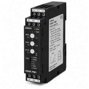 [OMRON] — K8AK-PM Three-phase Voltage and Phase-sequence Phase-loss Relay (200~480VAC, 3W/4W)