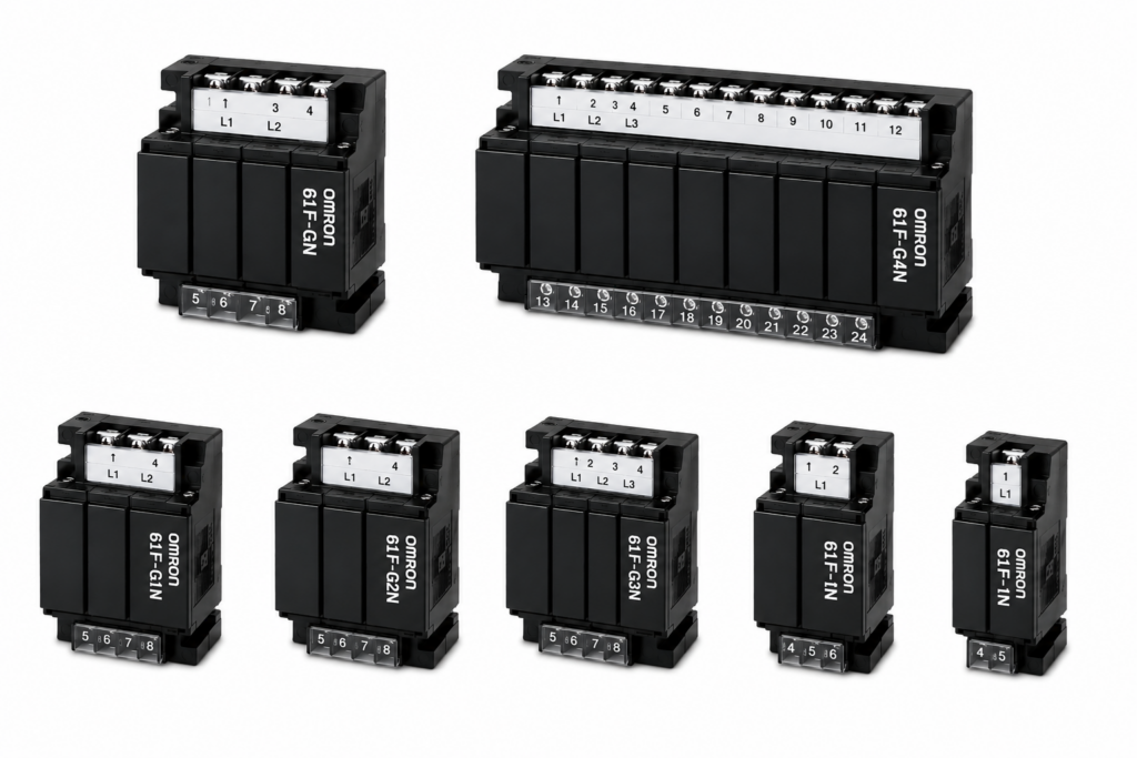[OMRON] — 61F-11N Floatless Level Switch Relay Unit (General/Long-distance/High/Low/Two-wire)