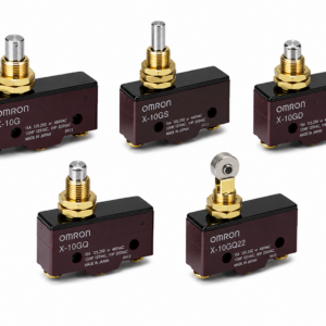[OMRON] — X General-purpose Basic Switch (DC, Built-in Magnetic Blowout, Pin/Lever/Roller)