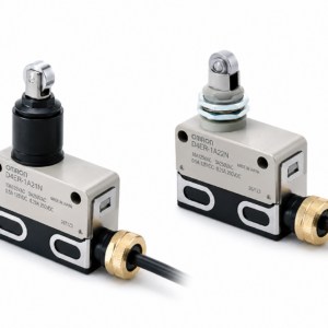 [OMRON] — D4ER-[]N Oil-resistant Limit Switch (Cable, Std/Micro, 7 Actuators, Right/Left)