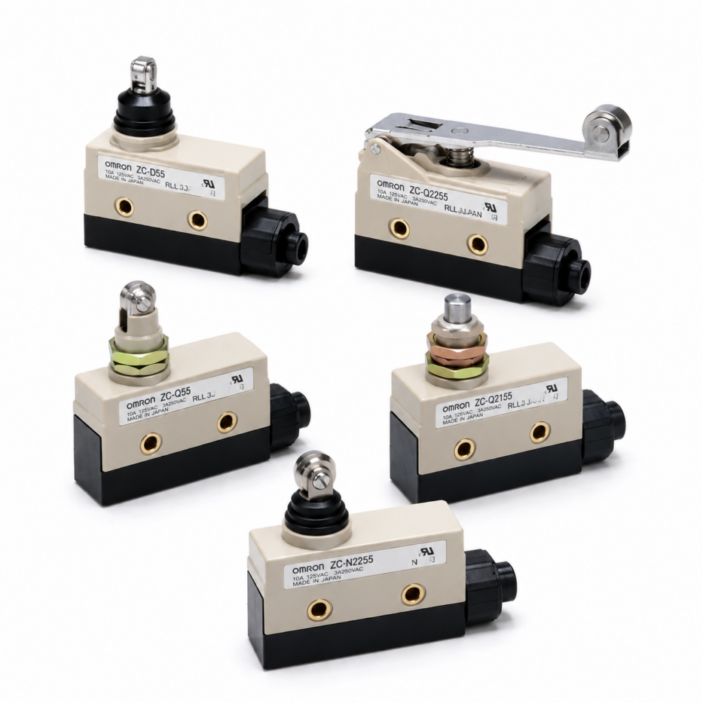 [OMRON] — ZC-[]55 Small High-precision Enclosed Switch (Indicator-equipped, AC/DC12V/DC24V)